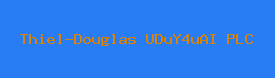 Thiel-Douglas UDuY4uAI PLC Logo