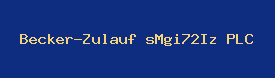 Becker-Zulauf sMgi72Iz PLC Logo